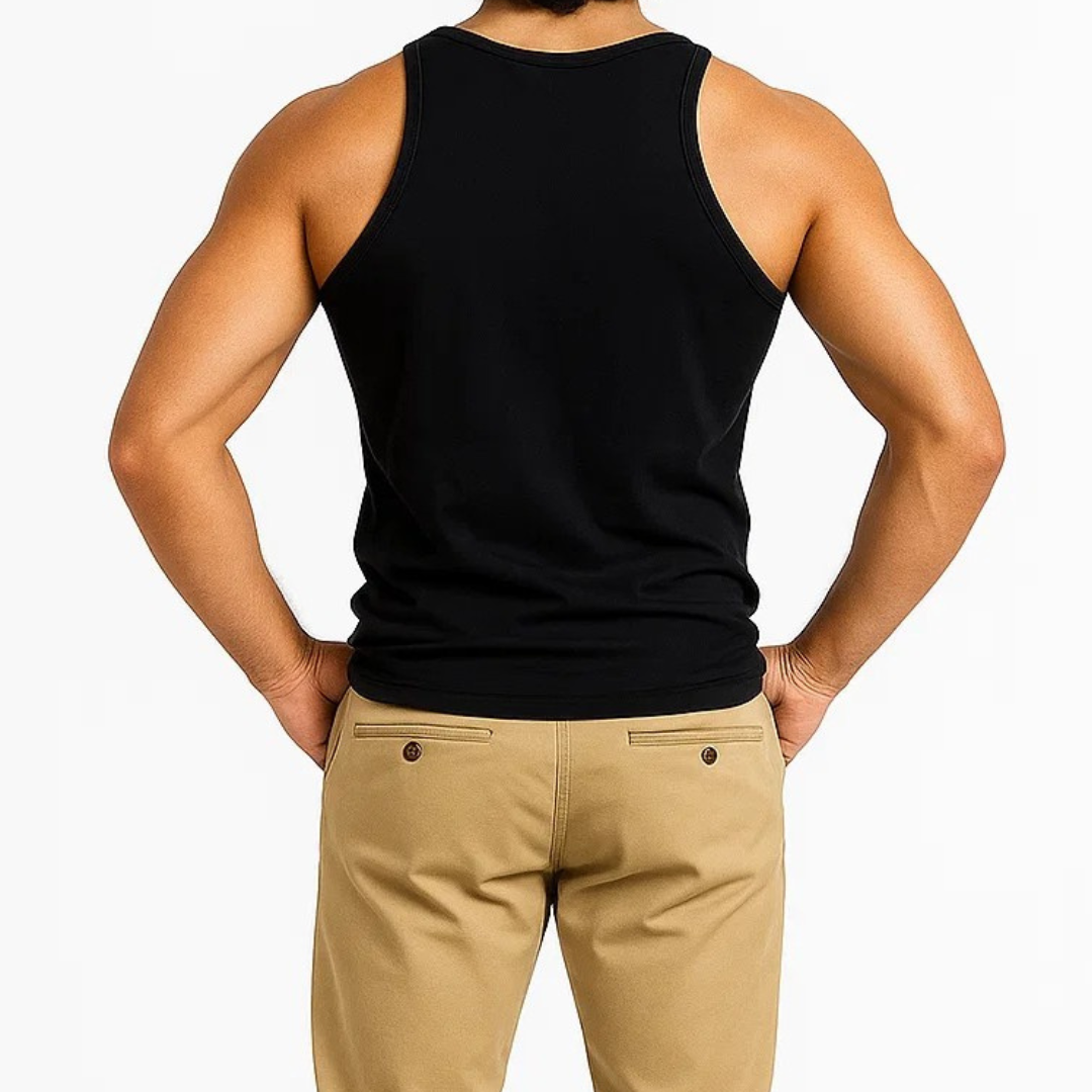 Tehzeeb Gold Black Sleeveless Vest - Pack of 6